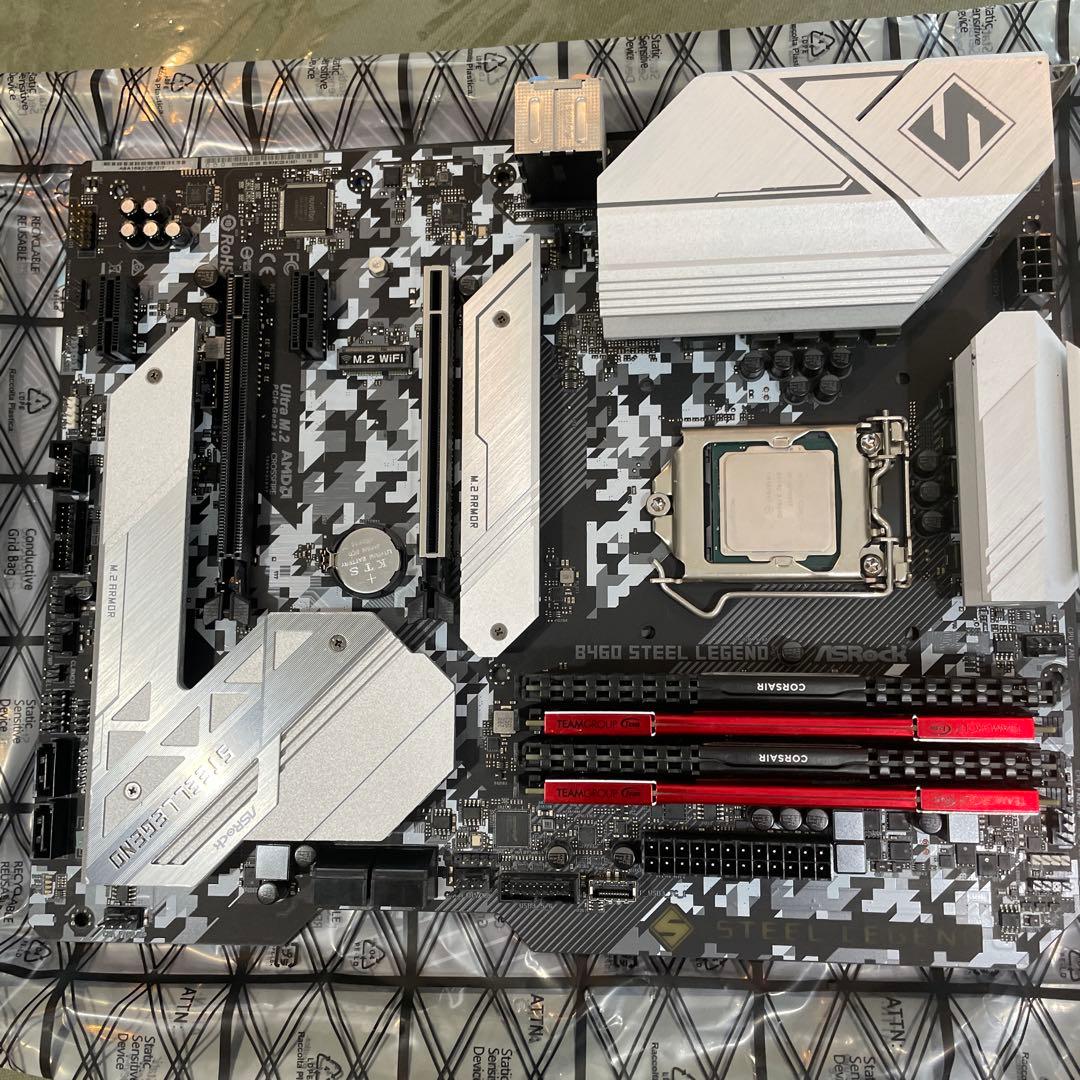 core i9 10900kf B460steel legendマザーボード