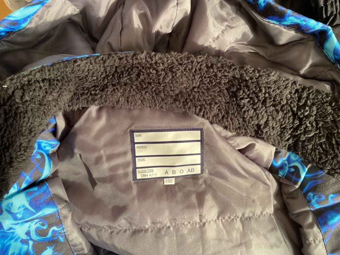 【新品タグ付き】スキーウェア 150 ① 青