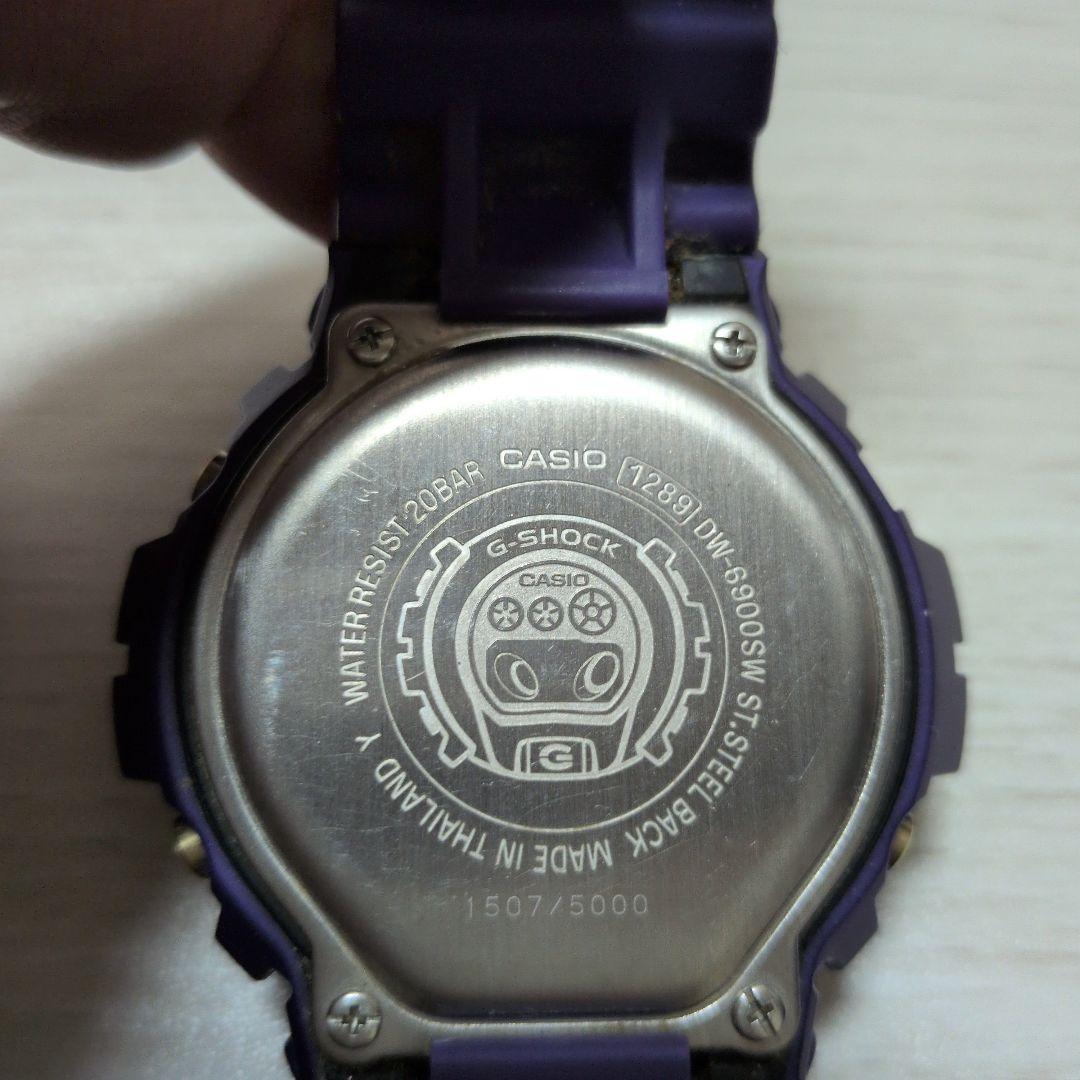 【激レア】G-SHOCK DW-6900SW パープル フィギュア付き