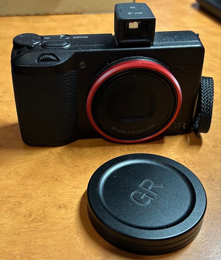 RICOH GR Ⅲ コンパクトデジタルカメラ GV-2付き