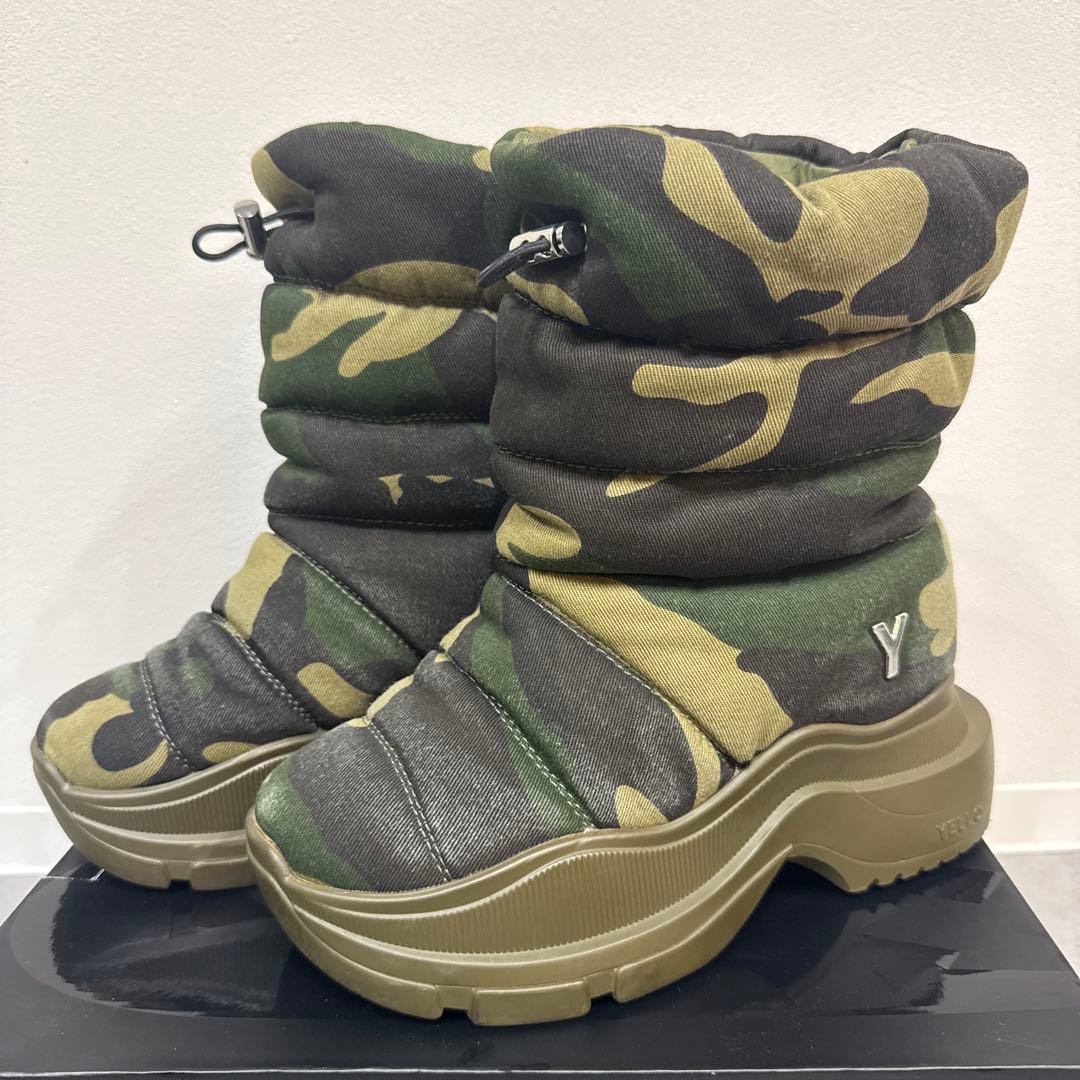 yello ブーツ 迷彩 M