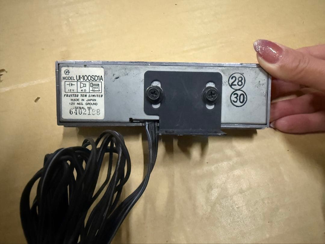 富士通テン製　パワーレベルインジケーター