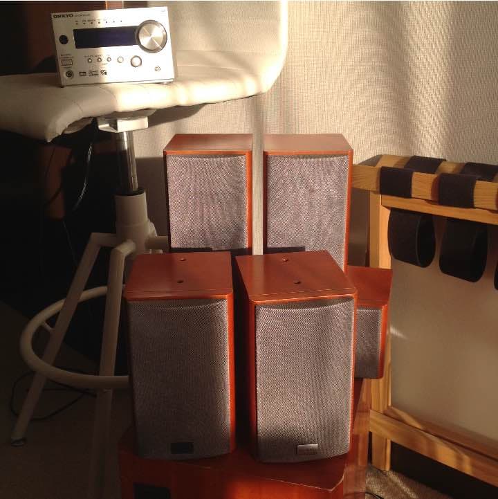 Onkyo5.1chホームシアター PCとのUSB→光接続一式