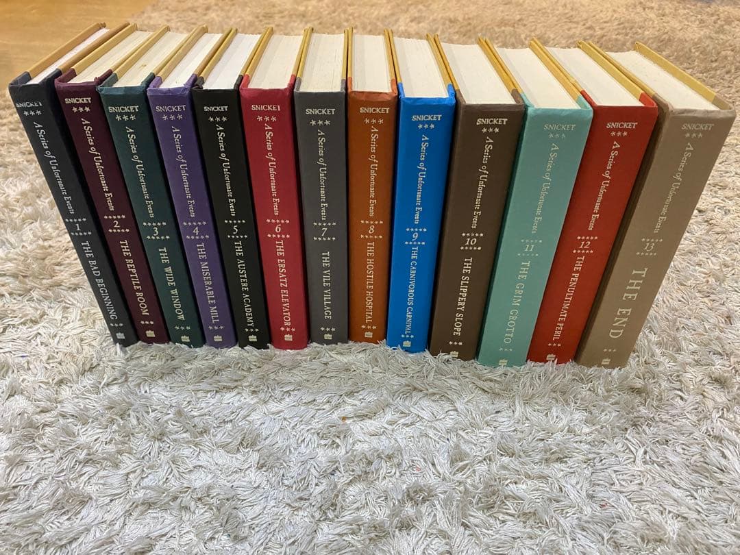 洋書 A Series of Unfortunate Events 1-13