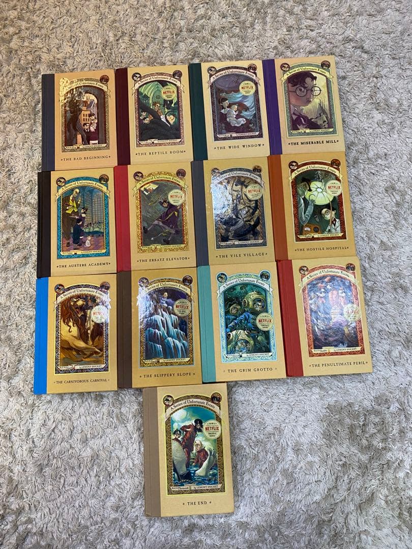 洋書 A Series of Unfortunate Events 1-13