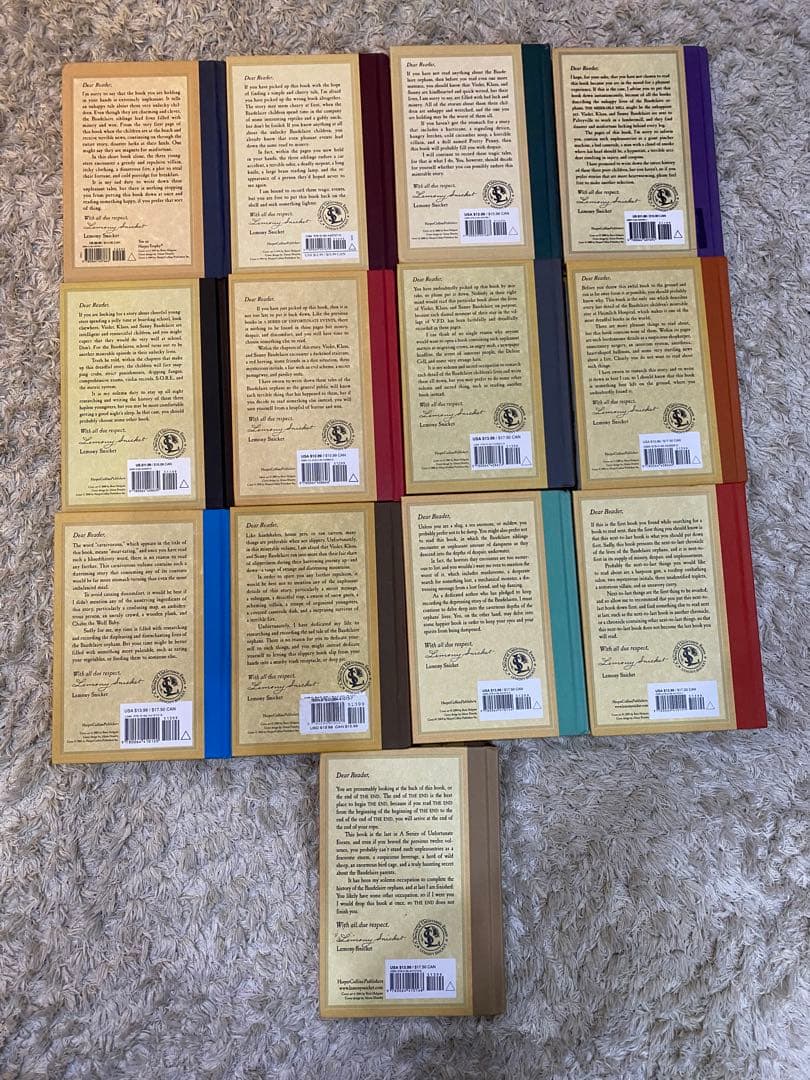 洋書 A Series of Unfortunate Events 1-13