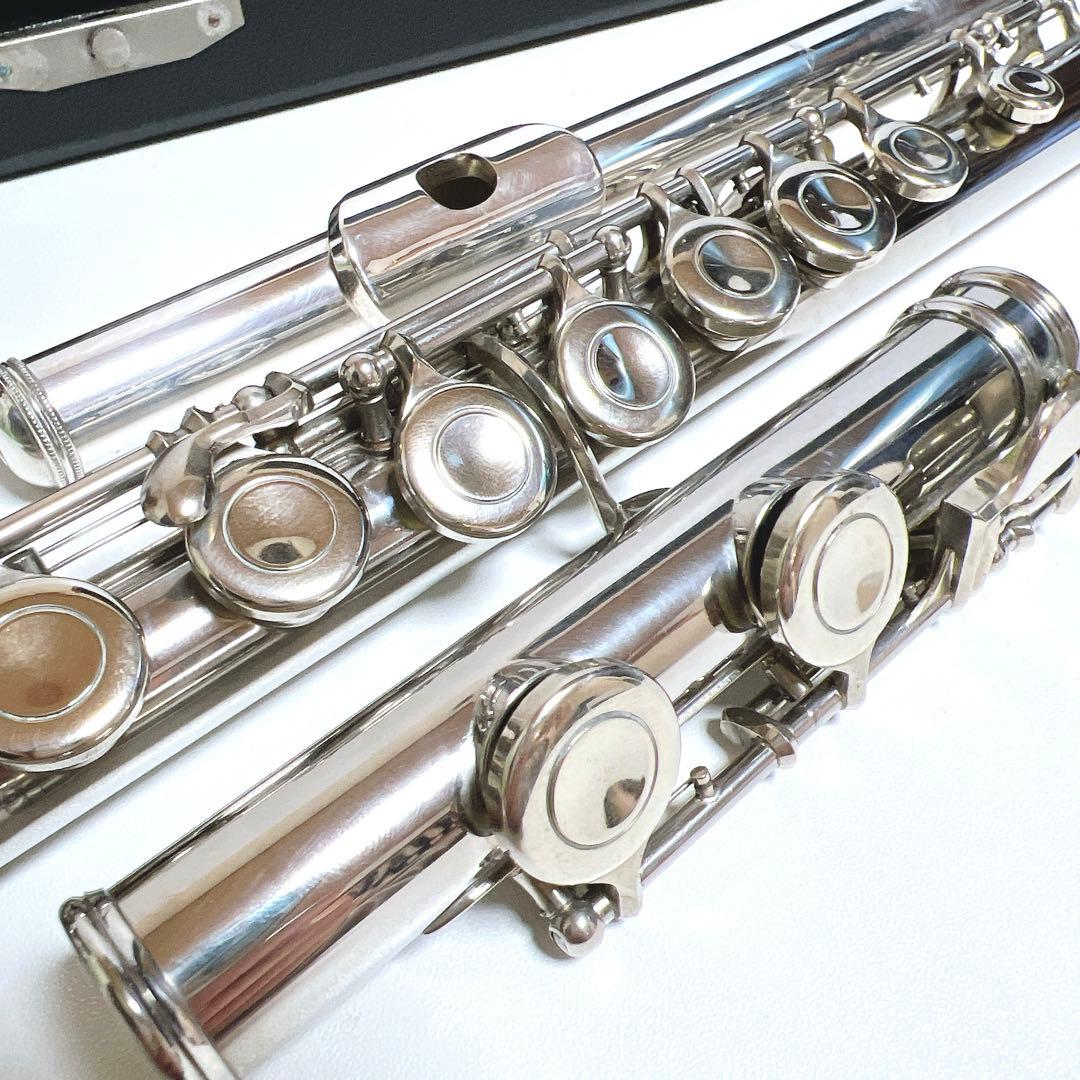 【美品】SANKYO PRIMA ETUDE フルート サンキョー　頭部菅銀製
