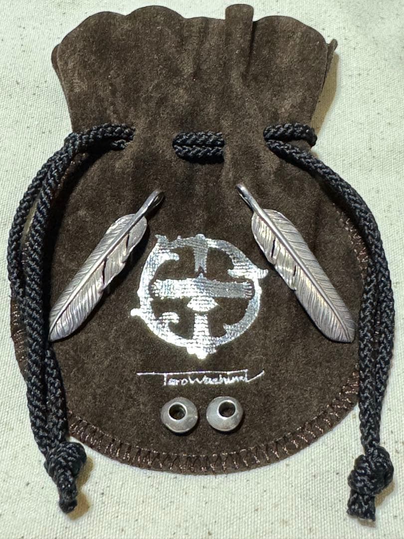 鷲見太郎 taroWashimi S フライトフェザー Sビーズ 2つ