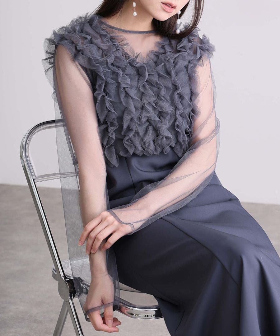 ✅パーティードレス 結婚式 お呼ばれ et.UNiVER alto kana S