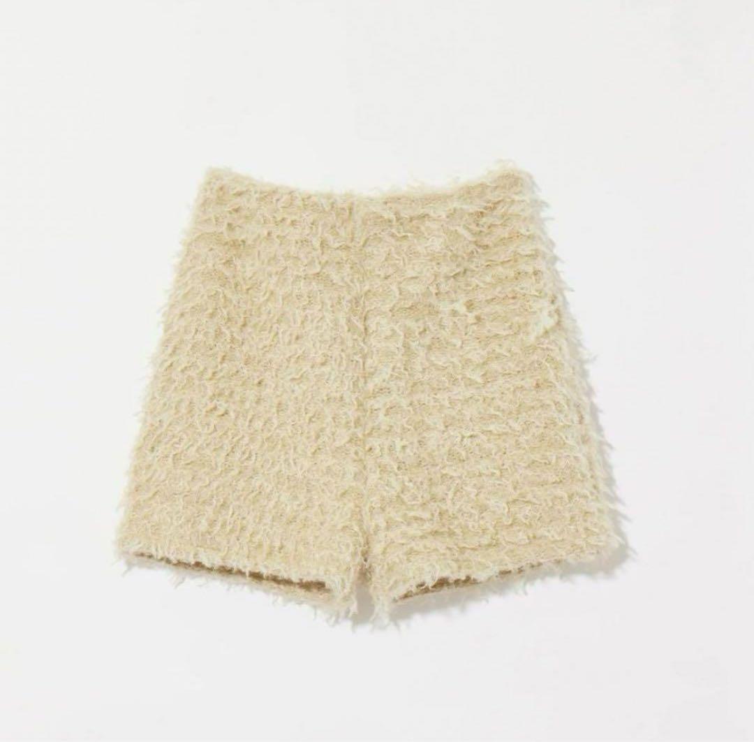 eaphi ショートパンツ FLUFFY SHORT PANTS