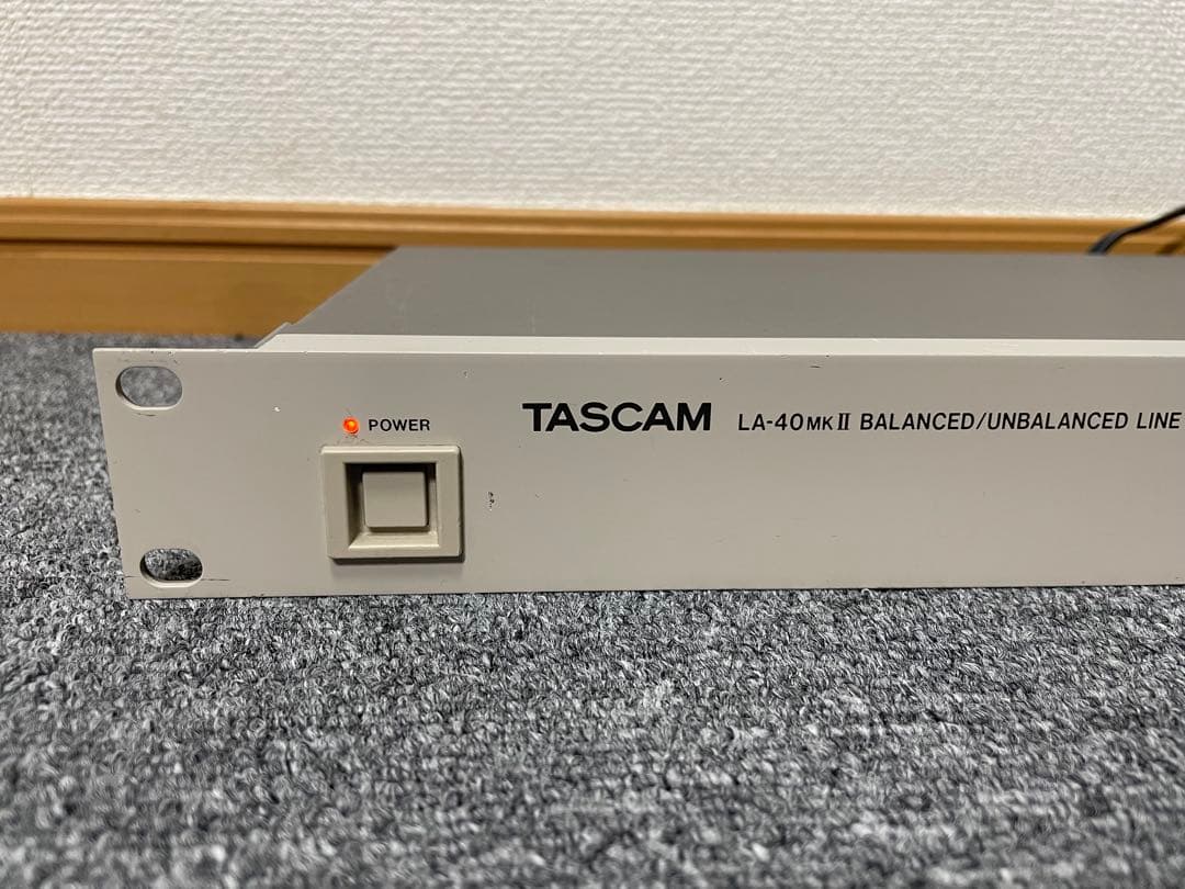 TASCAM LA-40MKⅡ バランスアンバランスコンバーター 音響機材