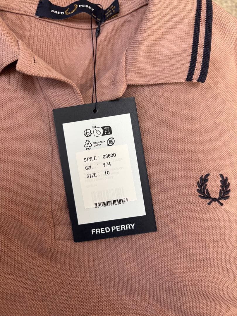 【新品未使用】FRED PERRY ポロシャツ G3600 10サイズ