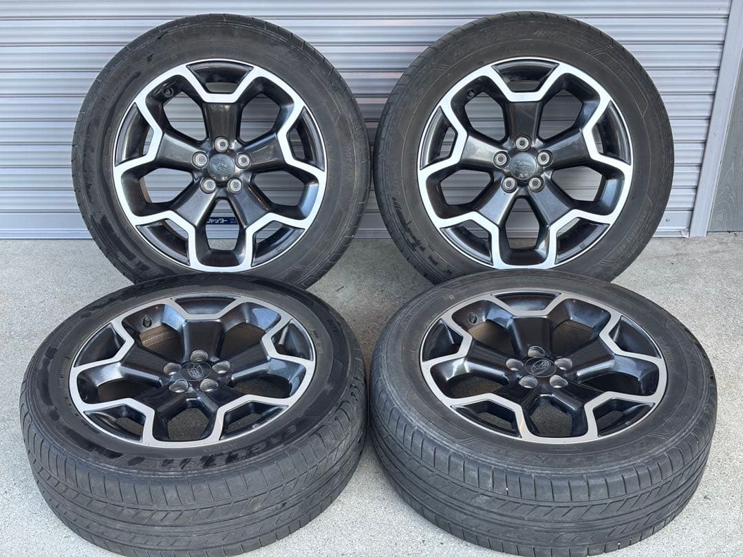 スバル・XV純正17インチ 225/55R17 4本セット