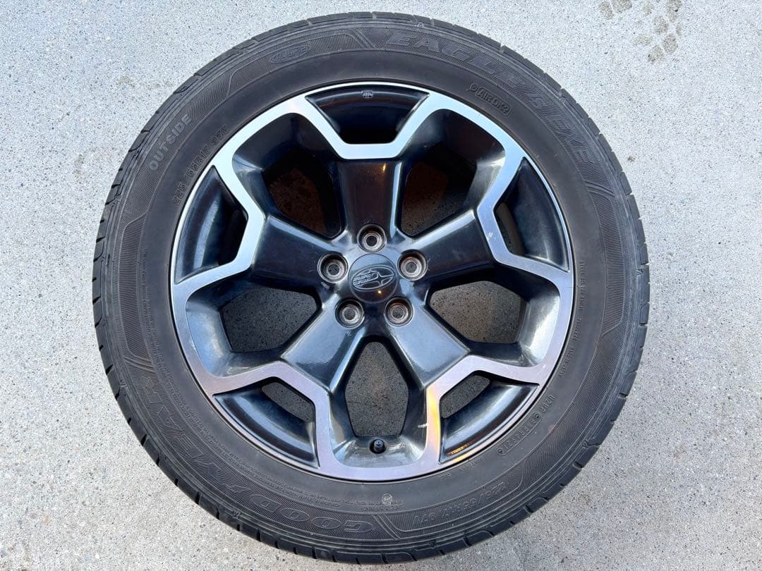 スバル・XV純正17インチ 225/55R17 4本セット