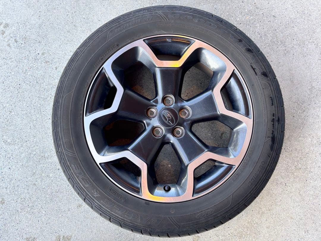 スバル・XV純正17インチ 225/55R17 4本セット