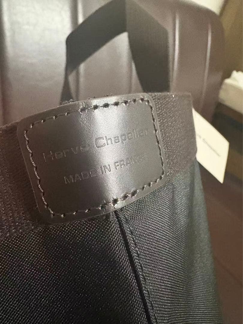 ひ*ん様 エルベシャプリエ 707c ブラック舟形 トートバッグ Mサイズ　A4