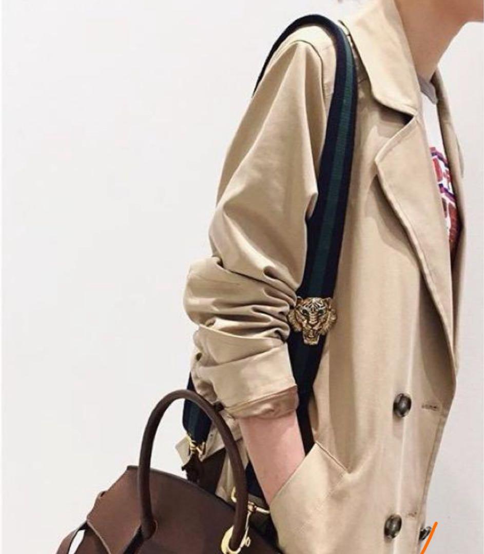 ★美品★アパルトモン ガブリエルフランツェン タイガーバッグストラップ　グリーン