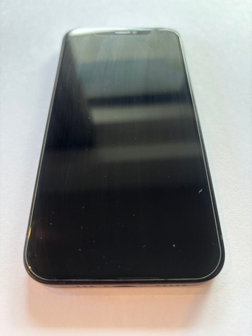 iPhone 12 ブラック 本体のみ 少々傷あり 動作確認済み