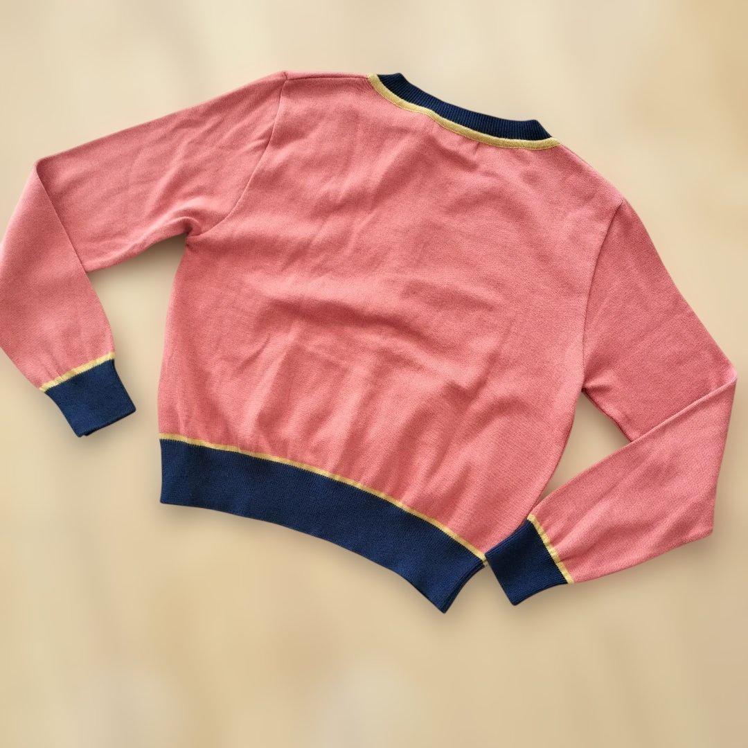 未使用 PALAVA カーディガン S パフィン 鳥 刺繍