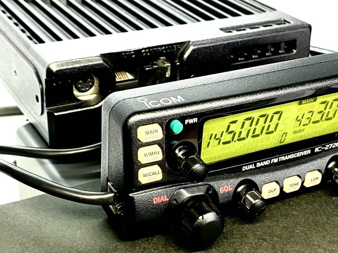 ICOM IC-2720D 50w トランシーバー アマチュア無線機