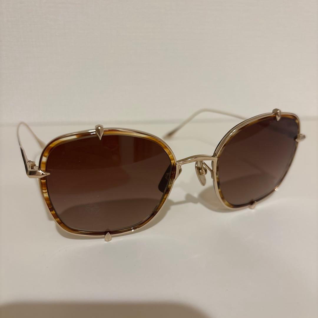 DITA ブラウンレンズ スクエアサングラス