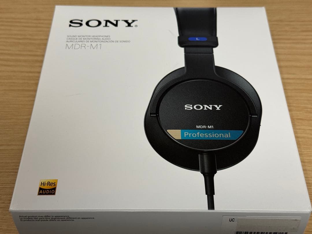 SONY MDR-M1 プロフェッショナルヘッドフォン