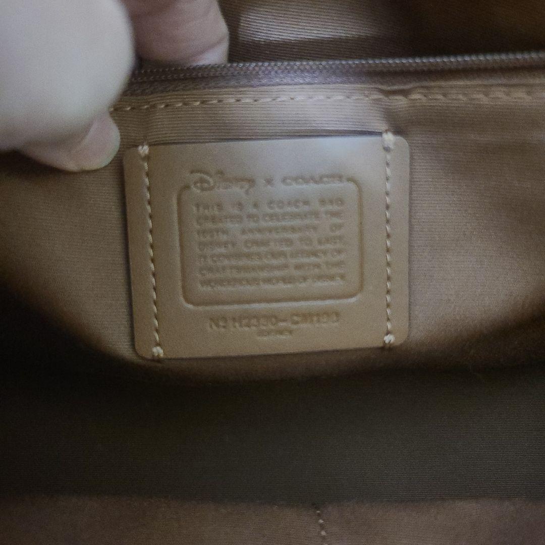 Disney x Coach ミッキーマウス ショルダーバッグ使用感なし！