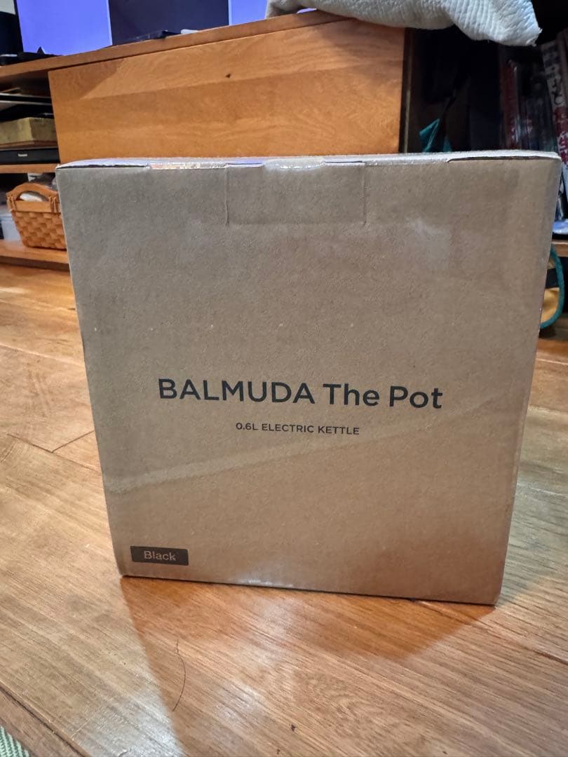 BALMUDA The Pot 電気ケトル ブラック