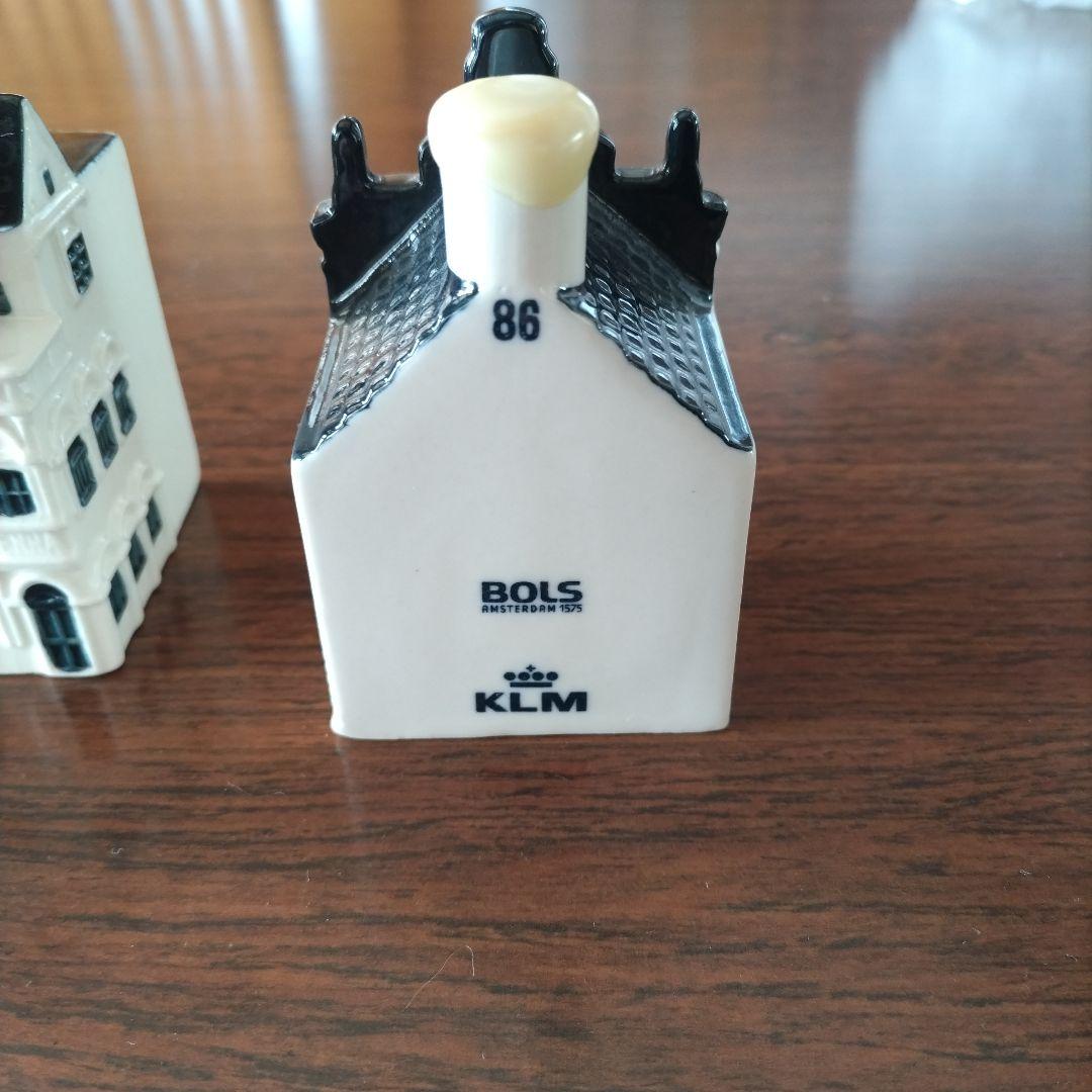 BOLS KLM オランダの家屋 置物セット