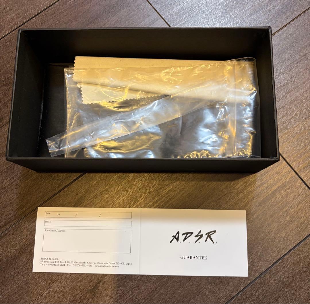 A.D.S.R. MONK(モンク) 01 サングラス　美品