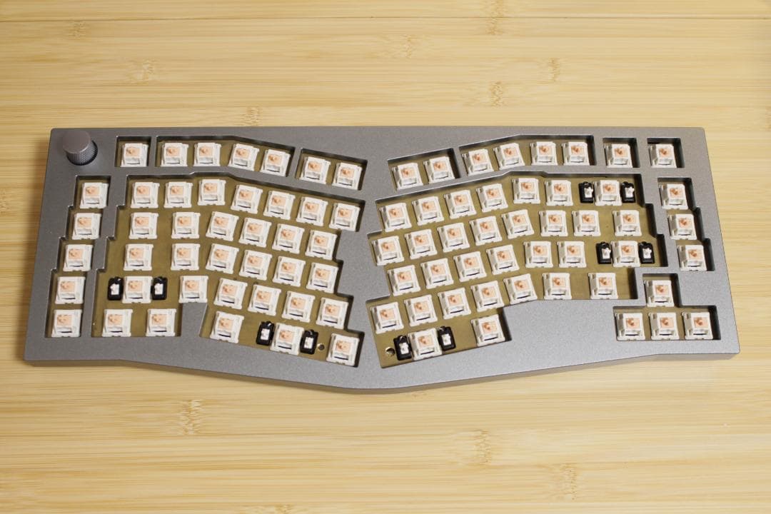 【Keychron】Q10 QMK/VIA キーボード US配列 シルバー