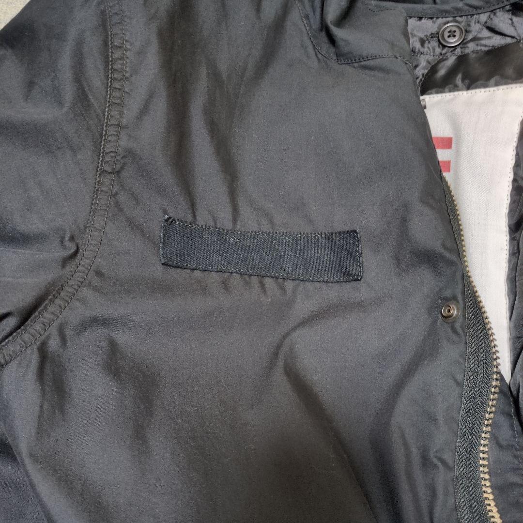 uniform experiment×ALPHA M-51モッズコート 黒 XL