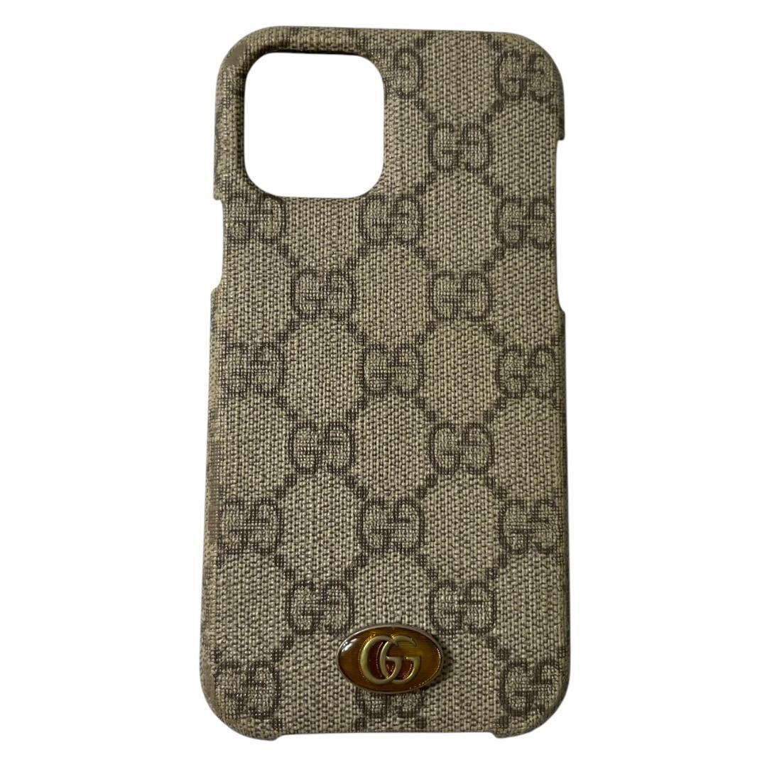 【完備品】 GUCCI グッチ iPhone12 12PROケース スプリーム