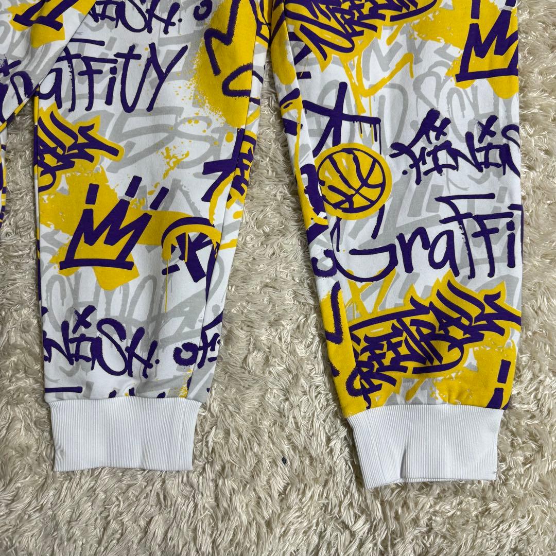 タグ付き美品NBA公式 FISLL レイカーズ LA Lakers セットアップ