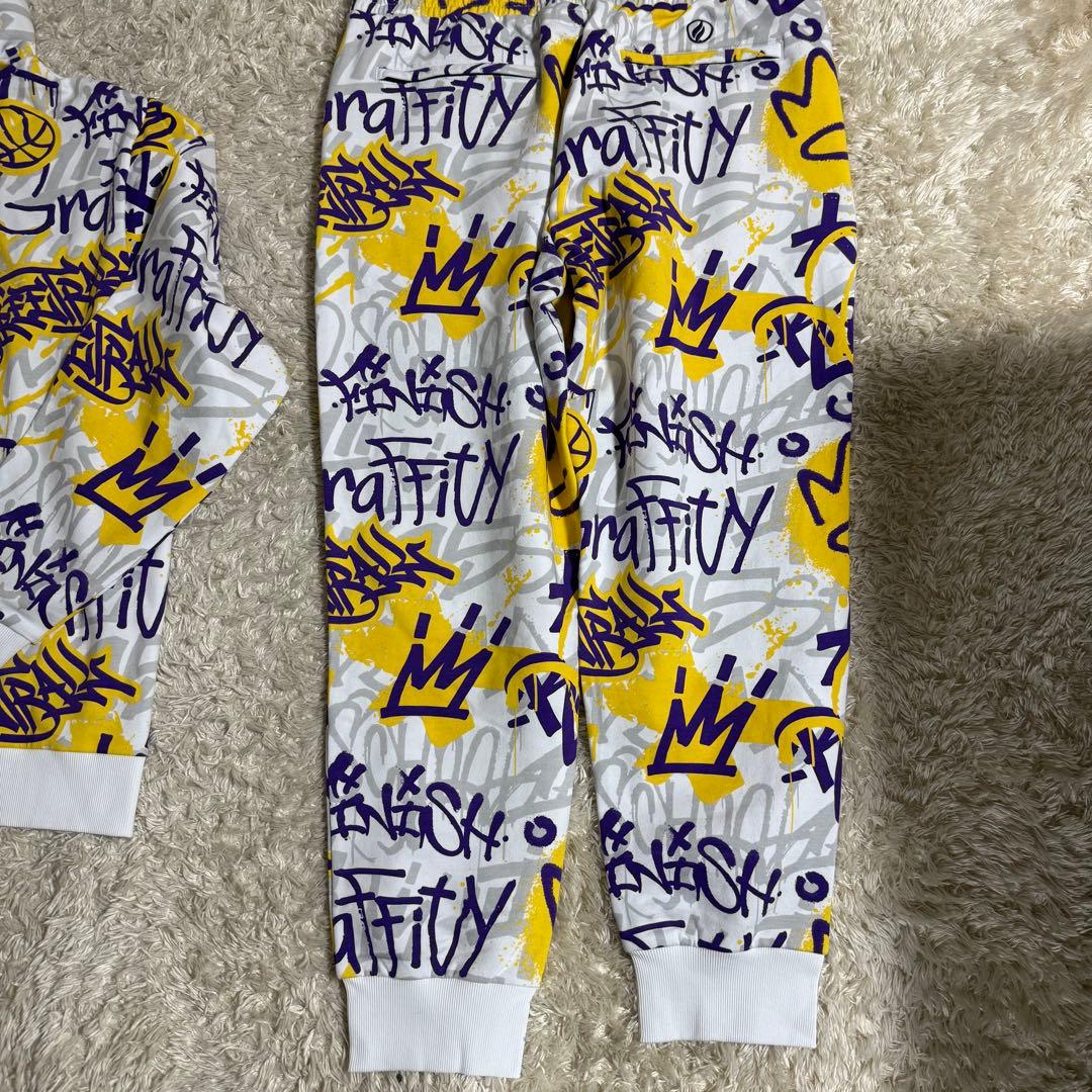 タグ付き美品NBA公式 FISLL レイカーズ LA Lakers セットアップ