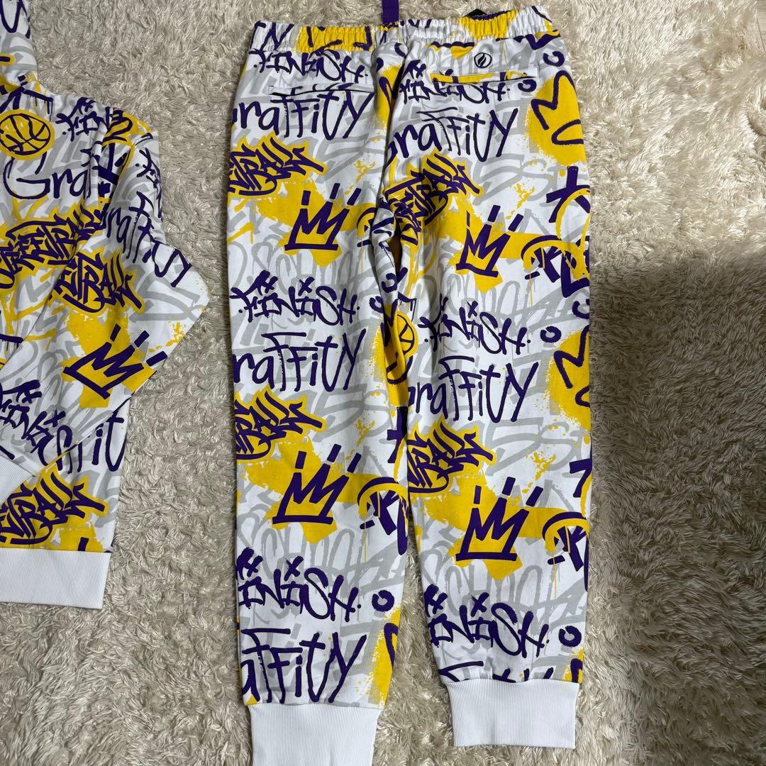 タグ付き美品NBA公式 FISLL レイカーズ LA Lakers セットアップ