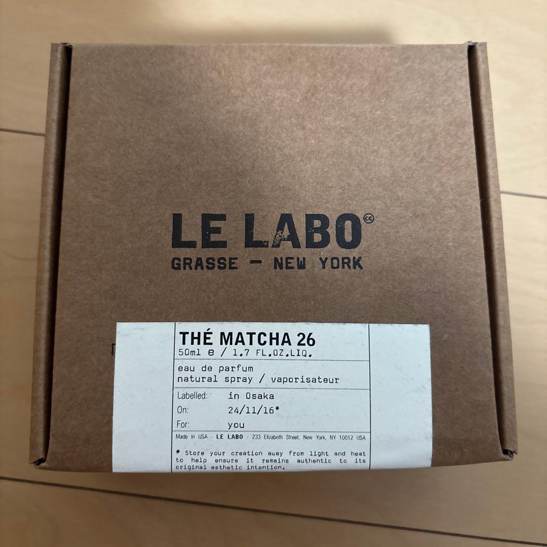 LE LABO THÉ MATCHA 26 50ml オードパルファム