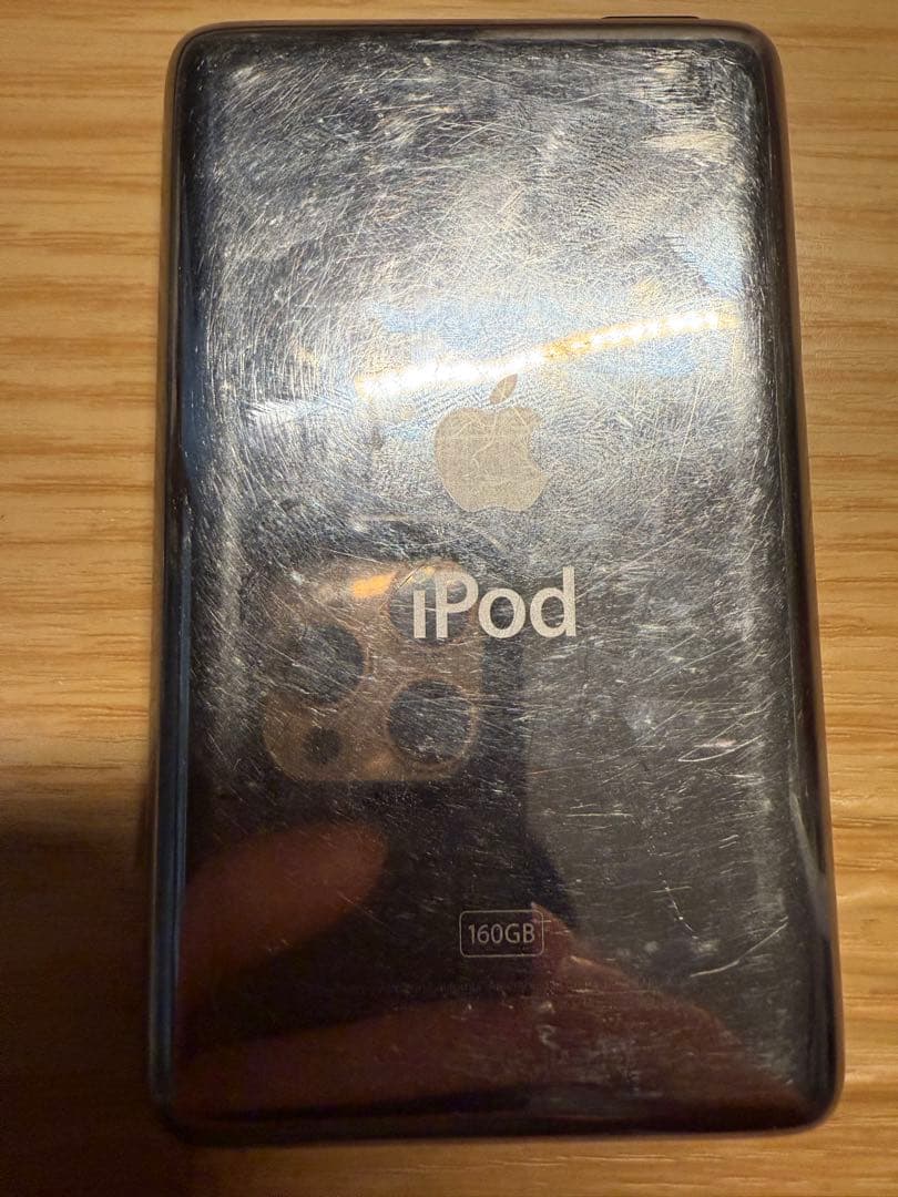 iPod A1238 Classic 160GB 動作確認済み ケーブル付