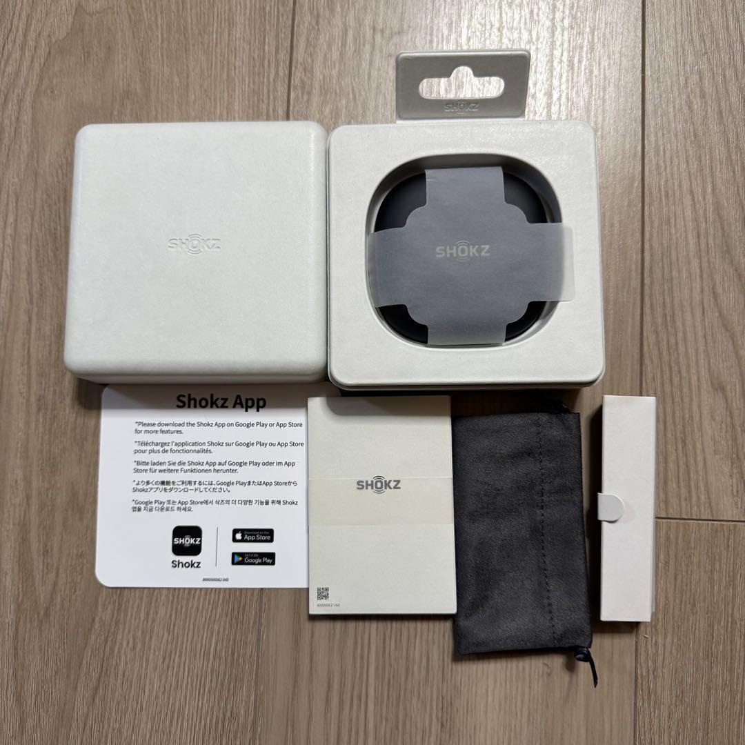 左のみ　Shokz OpenFit 2+ 完全ワイヤレスイヤホン　片側のみ