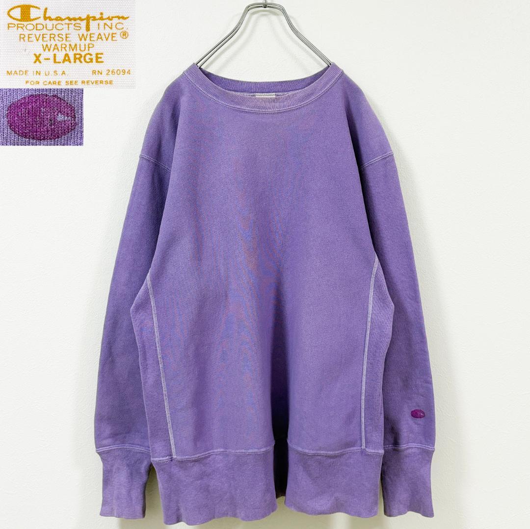 USA製　70s単色タグ前期　金タグ復刻　チャンピオン　目無しリバースウィーブ