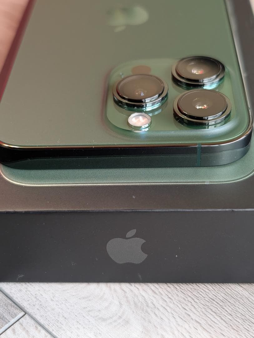 iPhone 13 Pro/128GB アルパイングリーン シムフリー 判定◯