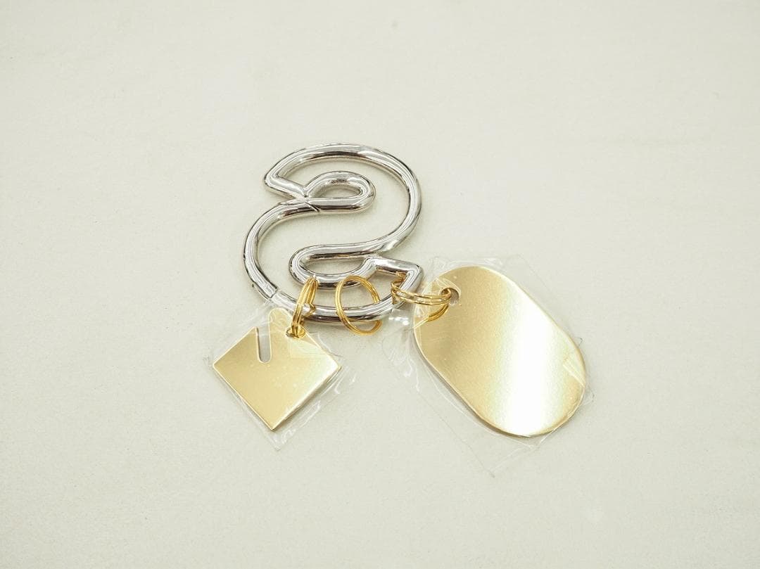 新品24SS Sacai カラビナ キーリング キーホルダー 531P▲