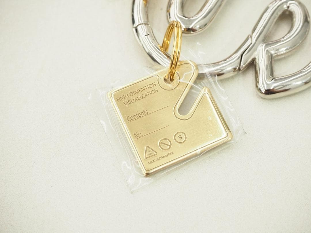 新品24SS Sacai カラビナ キーリング キーホルダー 531P▲
