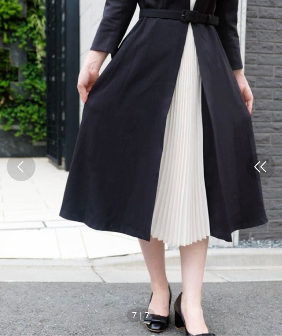 【クリーニング済】ストロベリーフィールズワンピースセンタープリーツ完売カラー