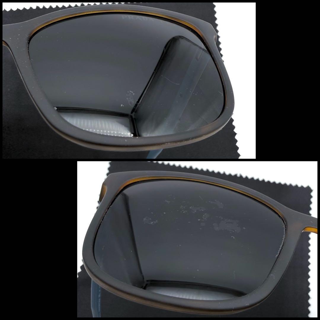 【良品】PRADA SPORTプラダスポーツ　ウェリントンサングラス　ベッコウ柄