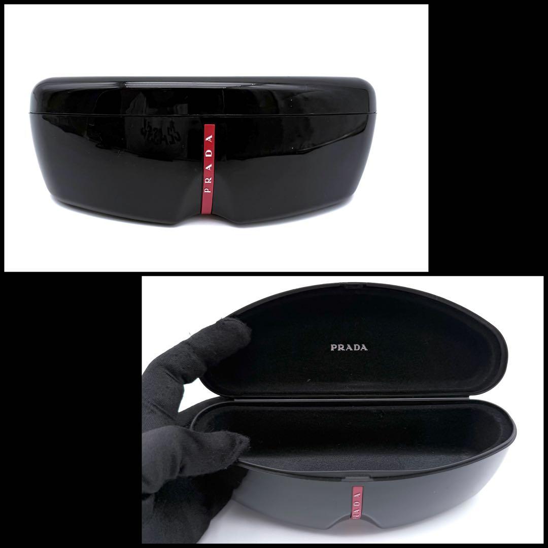 【良品】PRADA SPORTプラダスポーツ　ウェリントンサングラス　ベッコウ柄