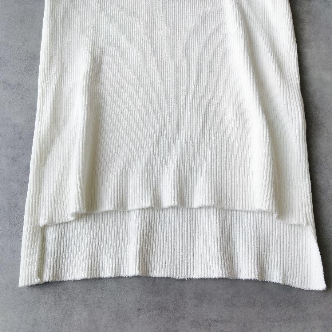 新品タグ付　オーラリー GIZA HIGH GAUGE RIB KNIT TEE