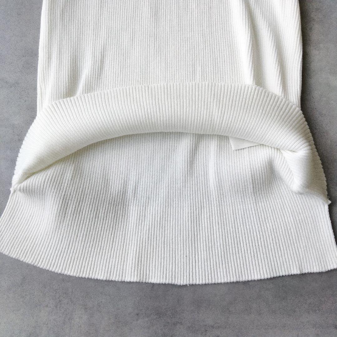 新品タグ付　オーラリー GIZA HIGH GAUGE RIB KNIT TEE