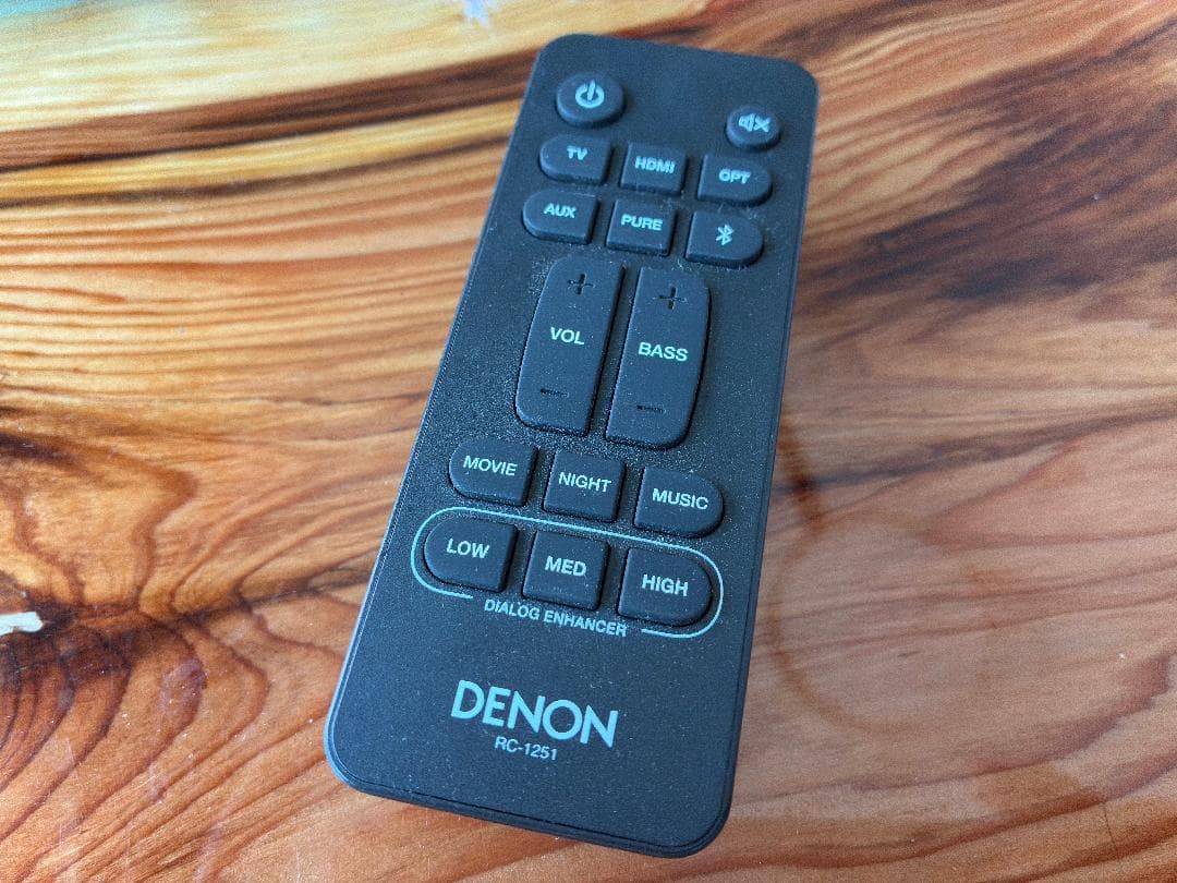 DENON サウンドバー（DHTS217K） Bluetooth対応