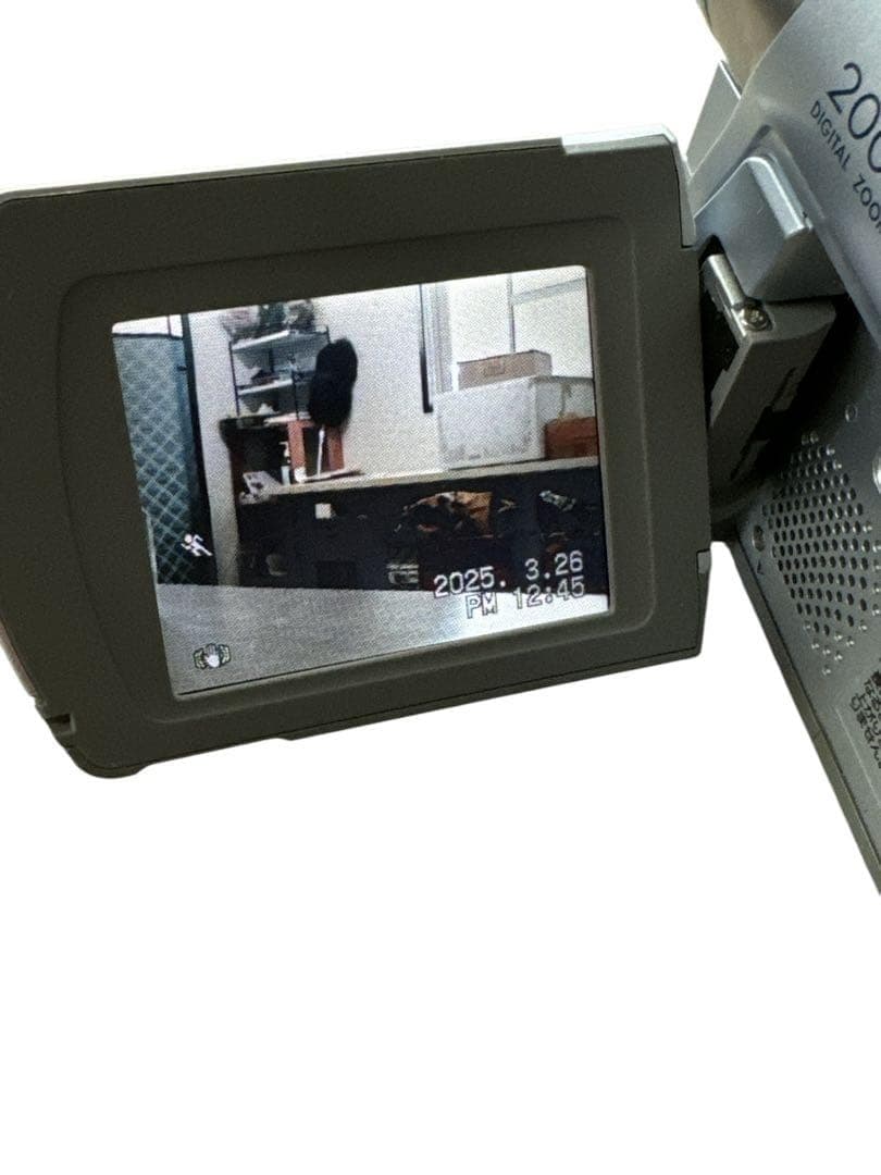 【美品】Victor デジタルビデオカメラ GR-D50K 200倍 動作品